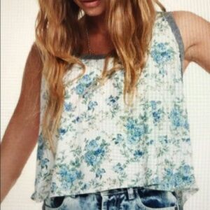 NWT Chaser Brand Flowy Floral Tank Top S